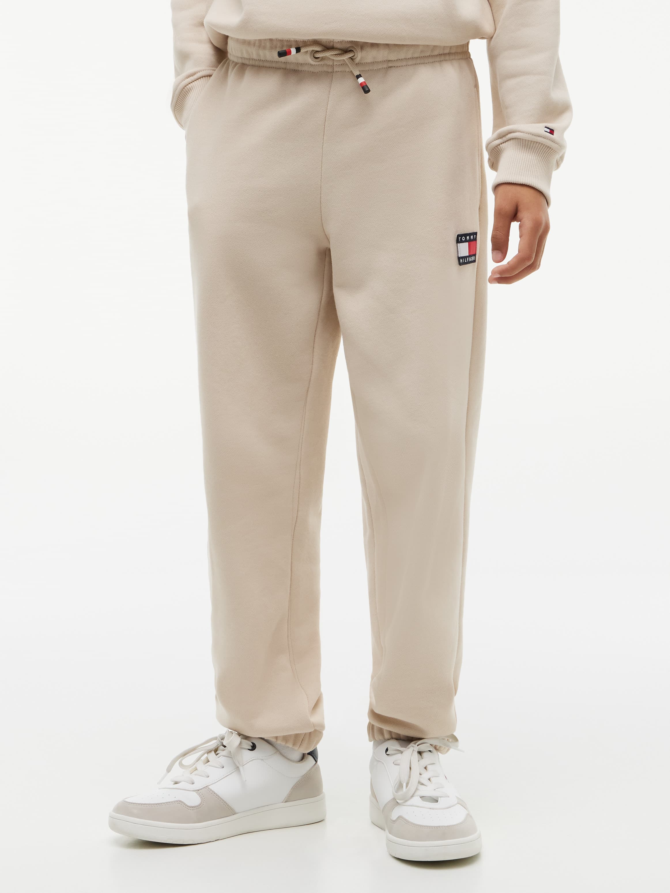 Heritage Flag Logo Cuffed Drawstring Joggers