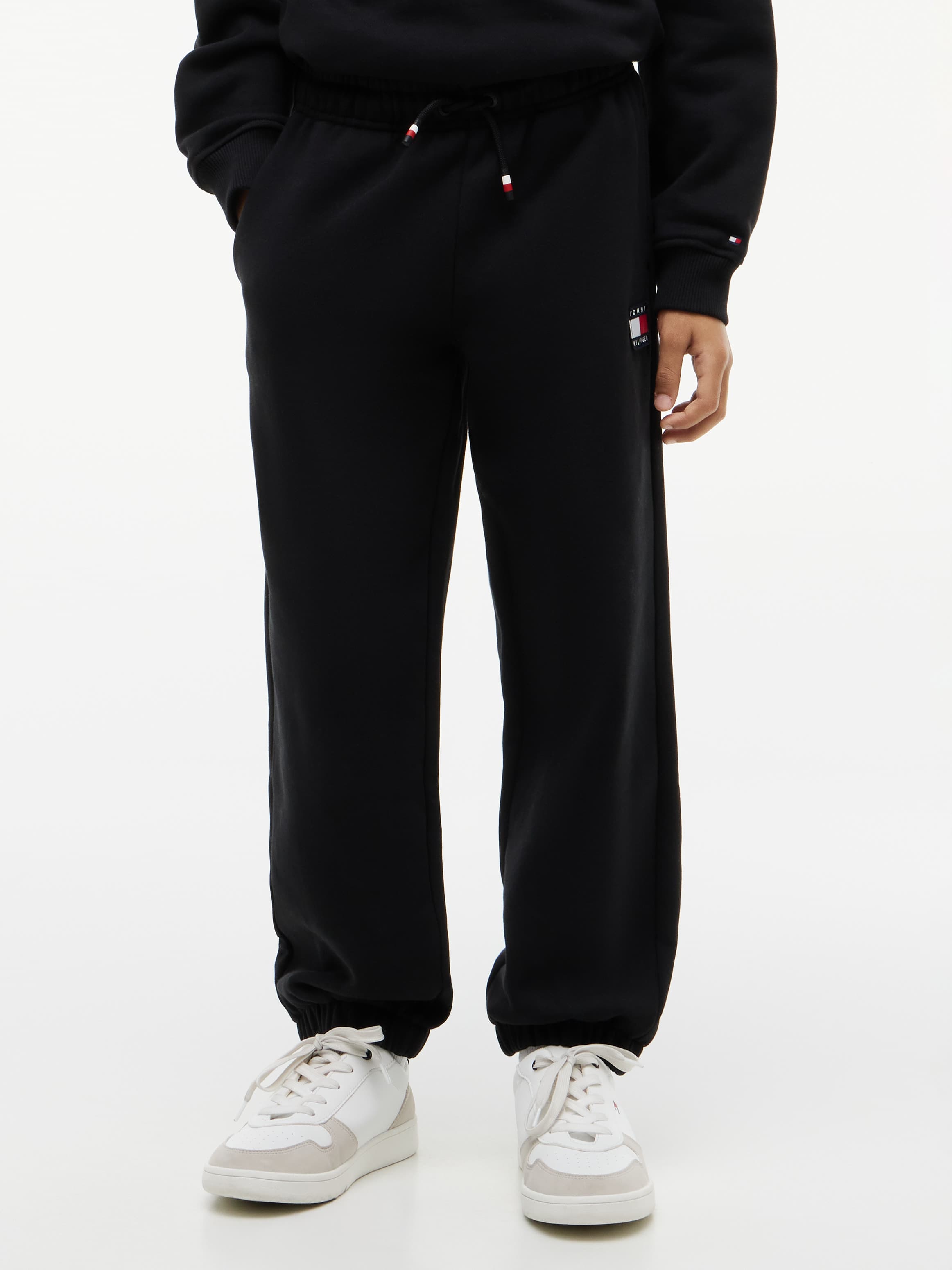Heritage Flag Logo Cuffed Drawstring Joggers