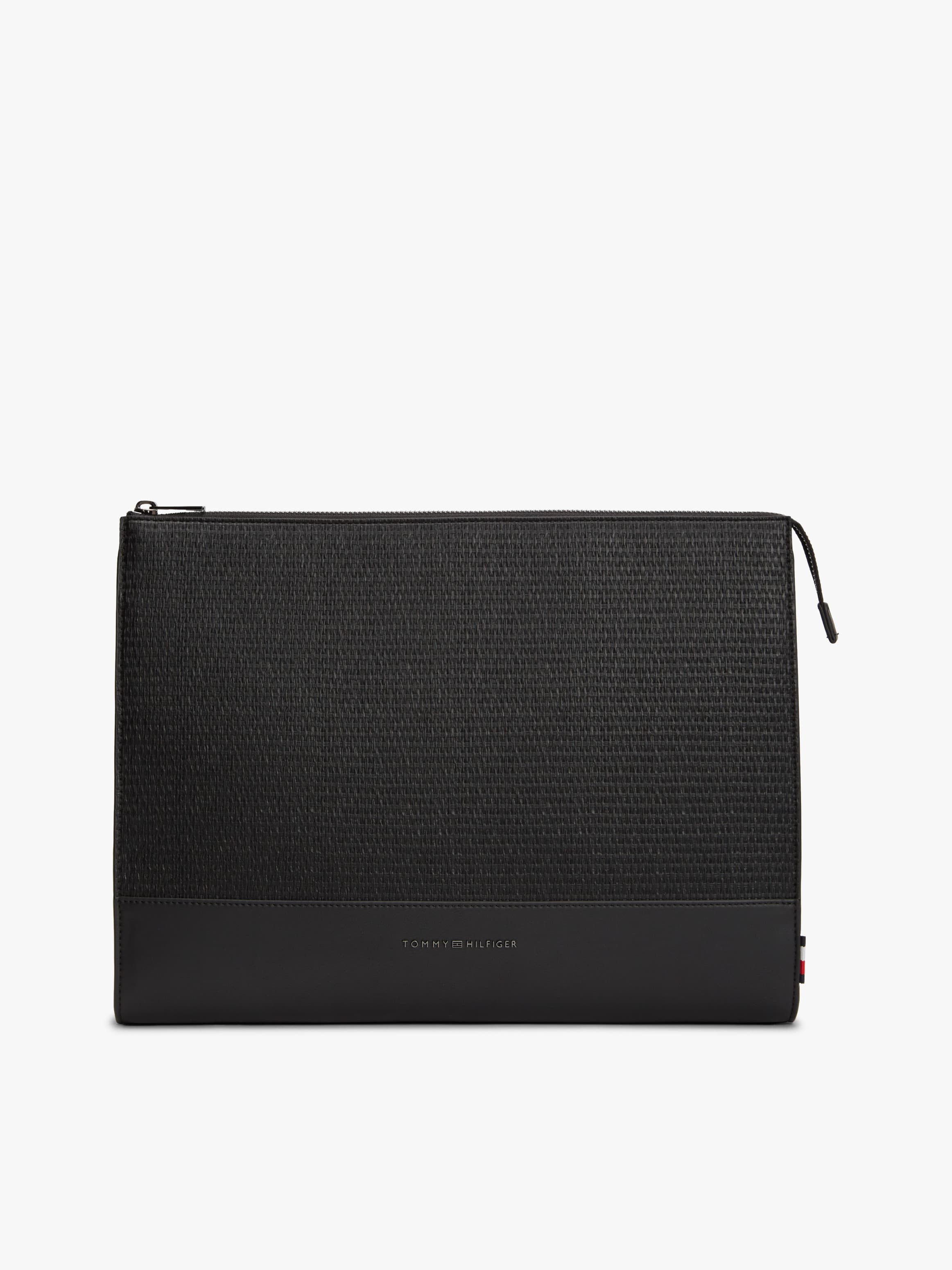 Metal Logo Woven Laptop Sleeve