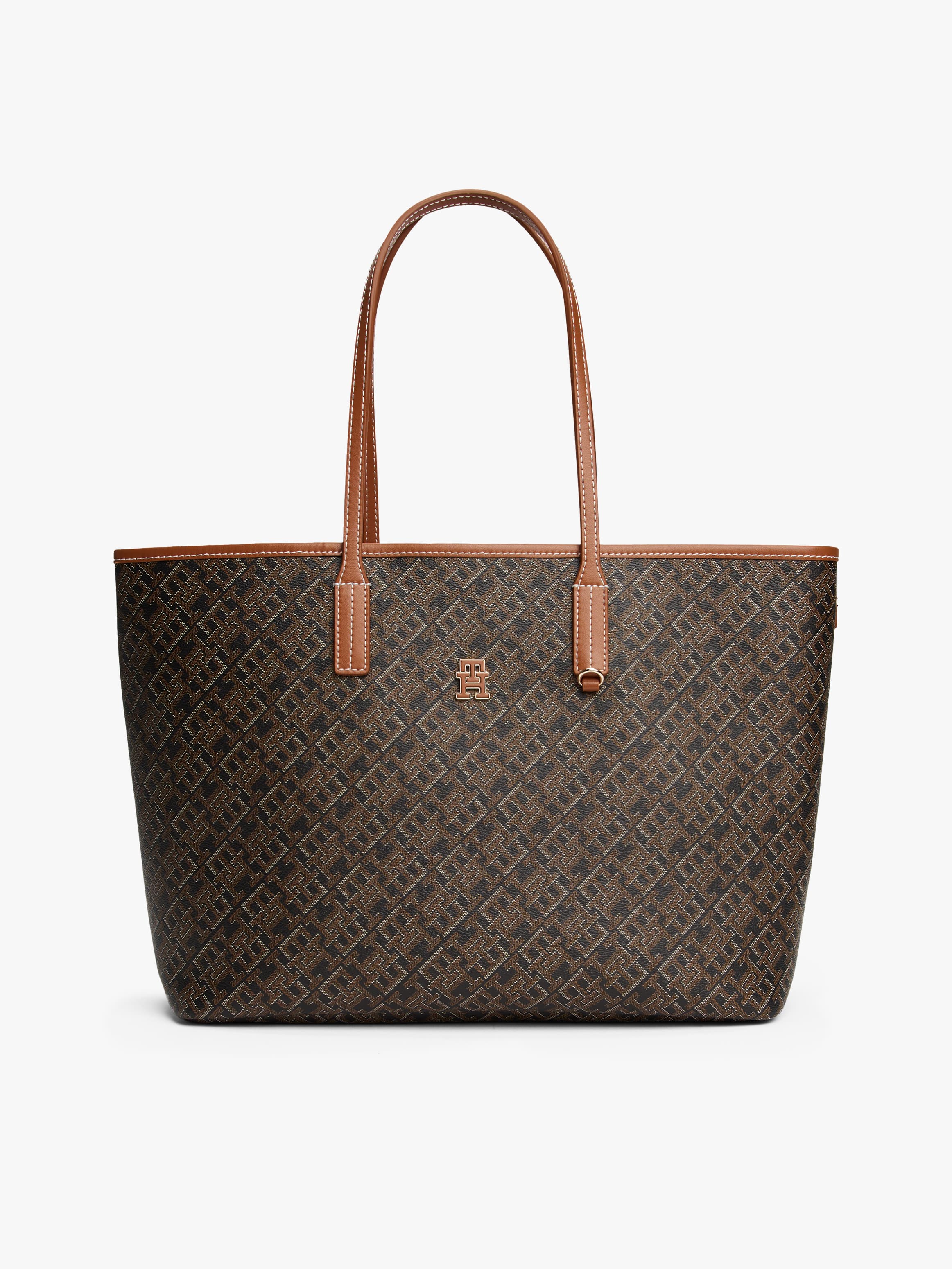 TH Monoplay Tote Bag with Leather