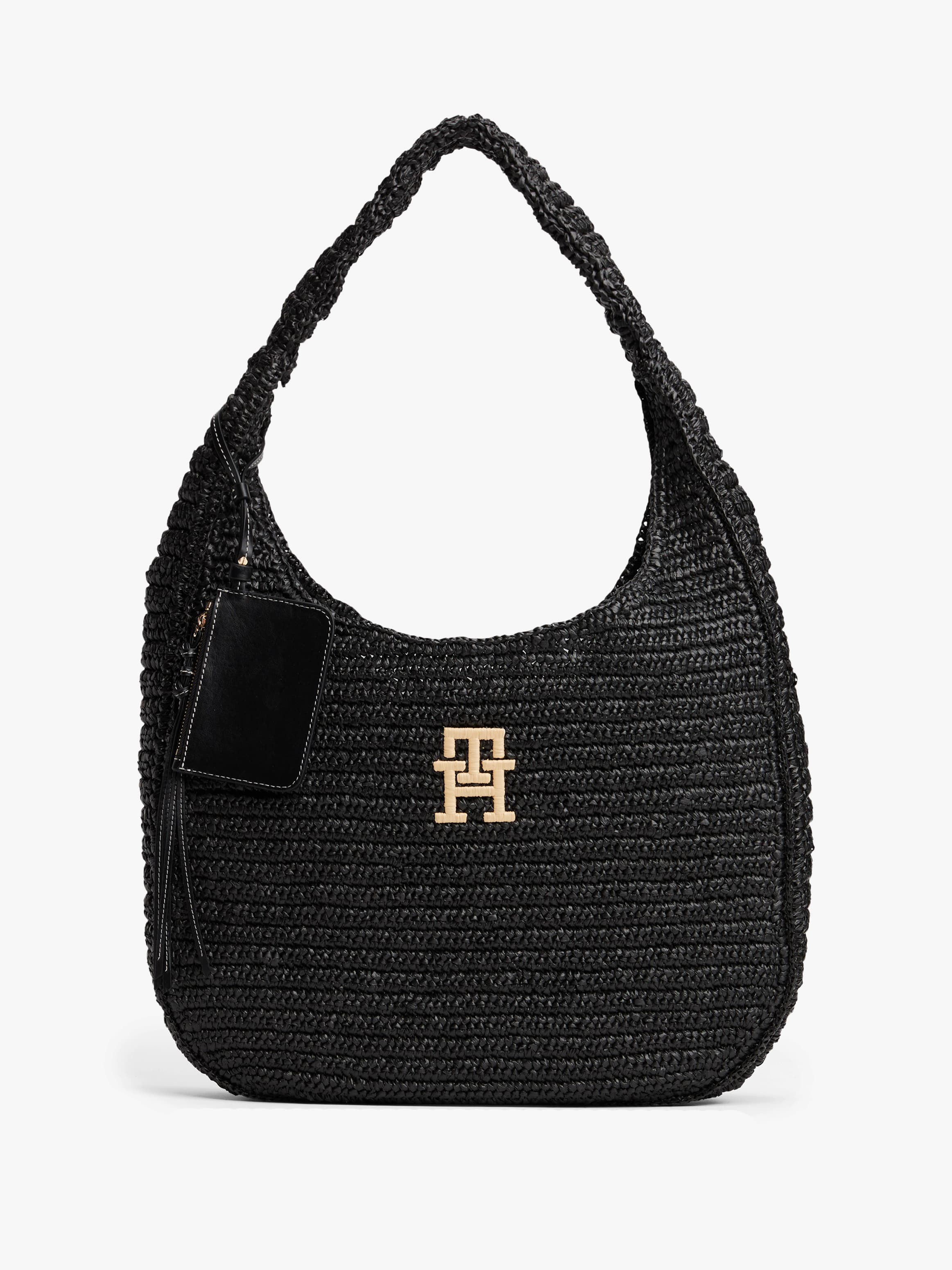Raffia Hobo Bag