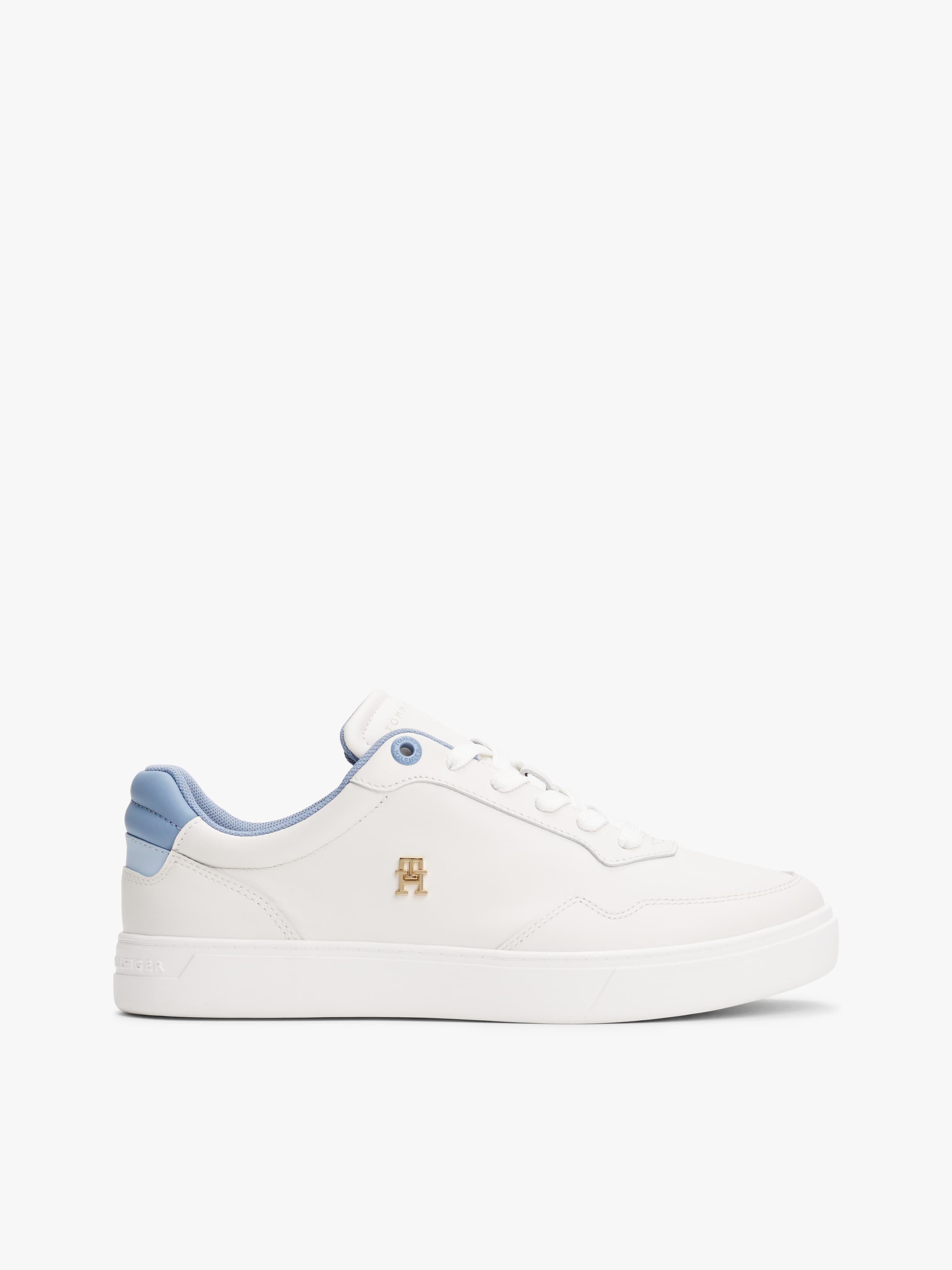 Leather Colour Pop Court Trainers