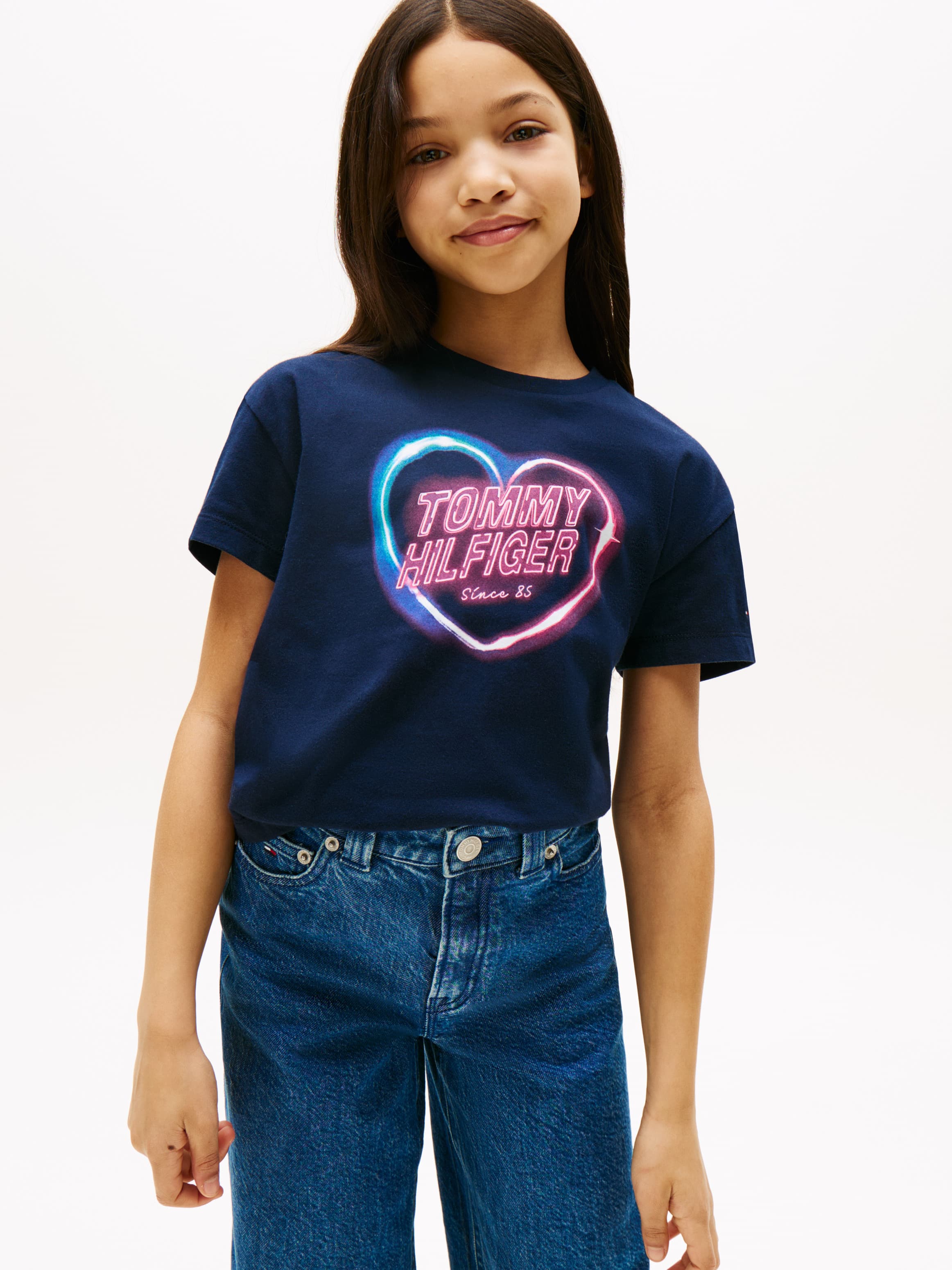 Heart Graphic Relaxed T-Shirt