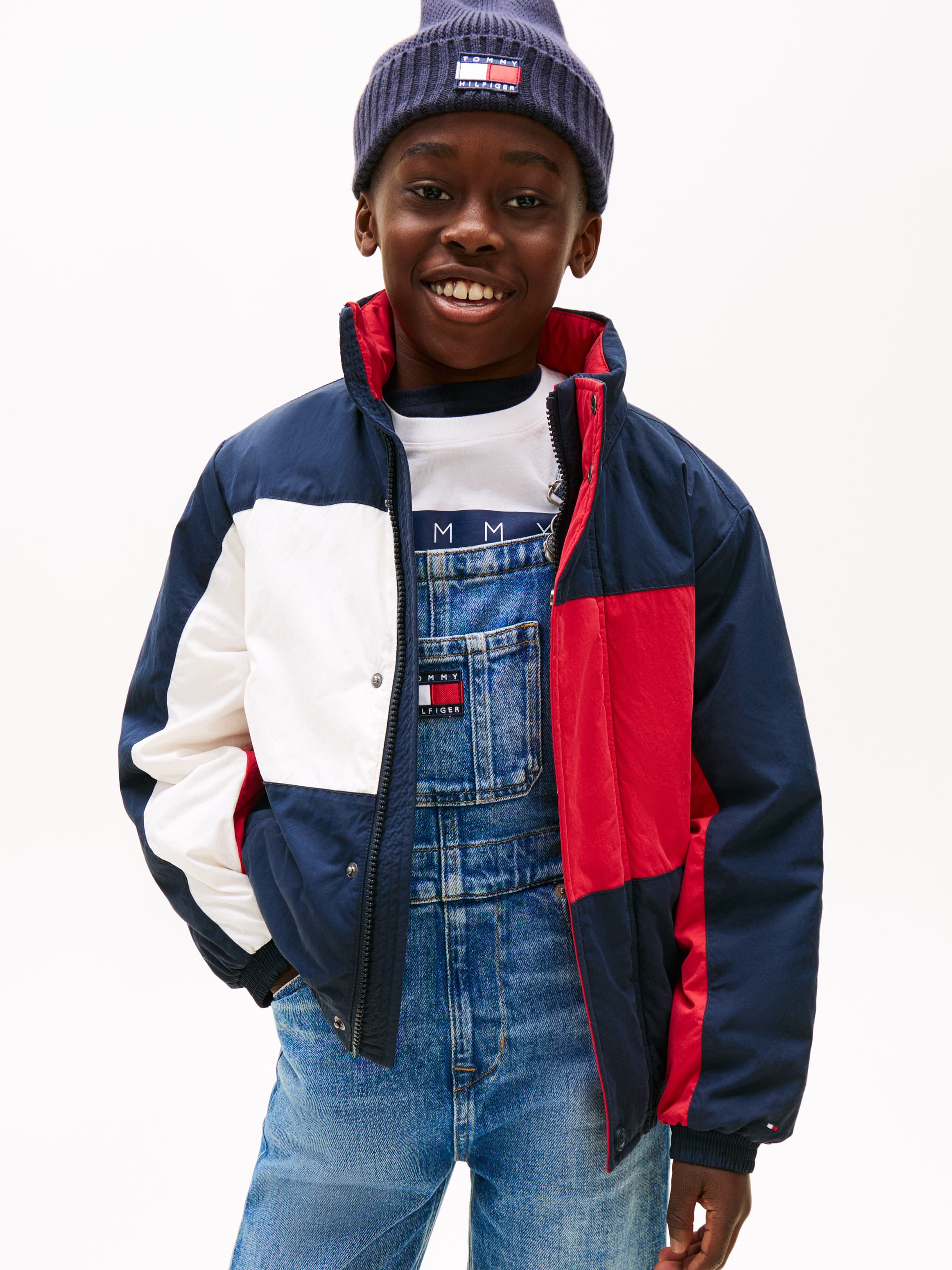 Heritage Colour-Blocked Relaxed Jacket