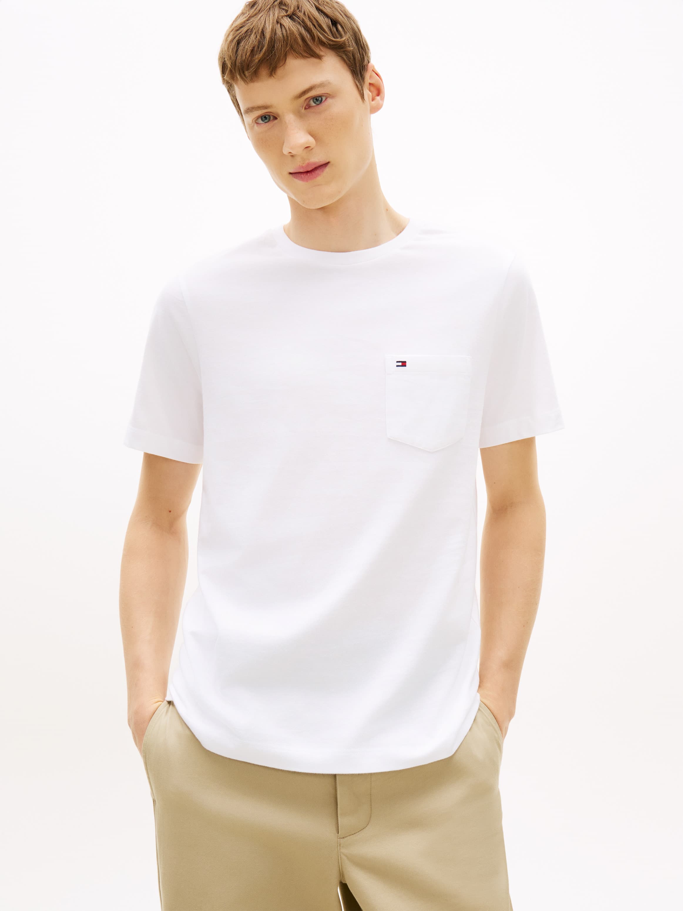 Patch Pocket Crew Neck T-Shirt
