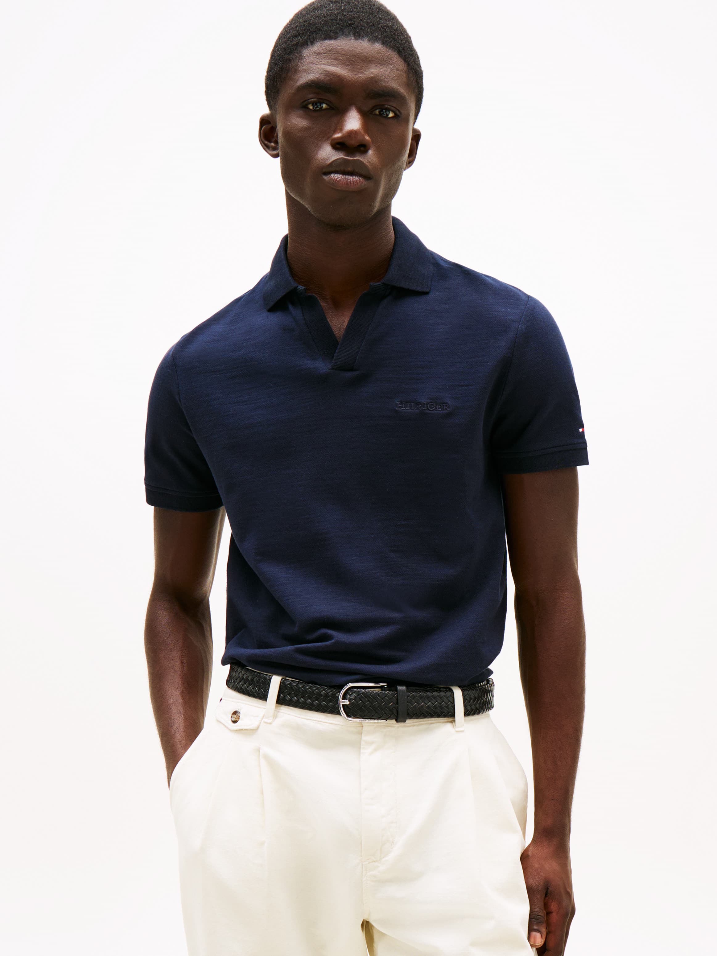 Regular Fit Terry Polo Shirt