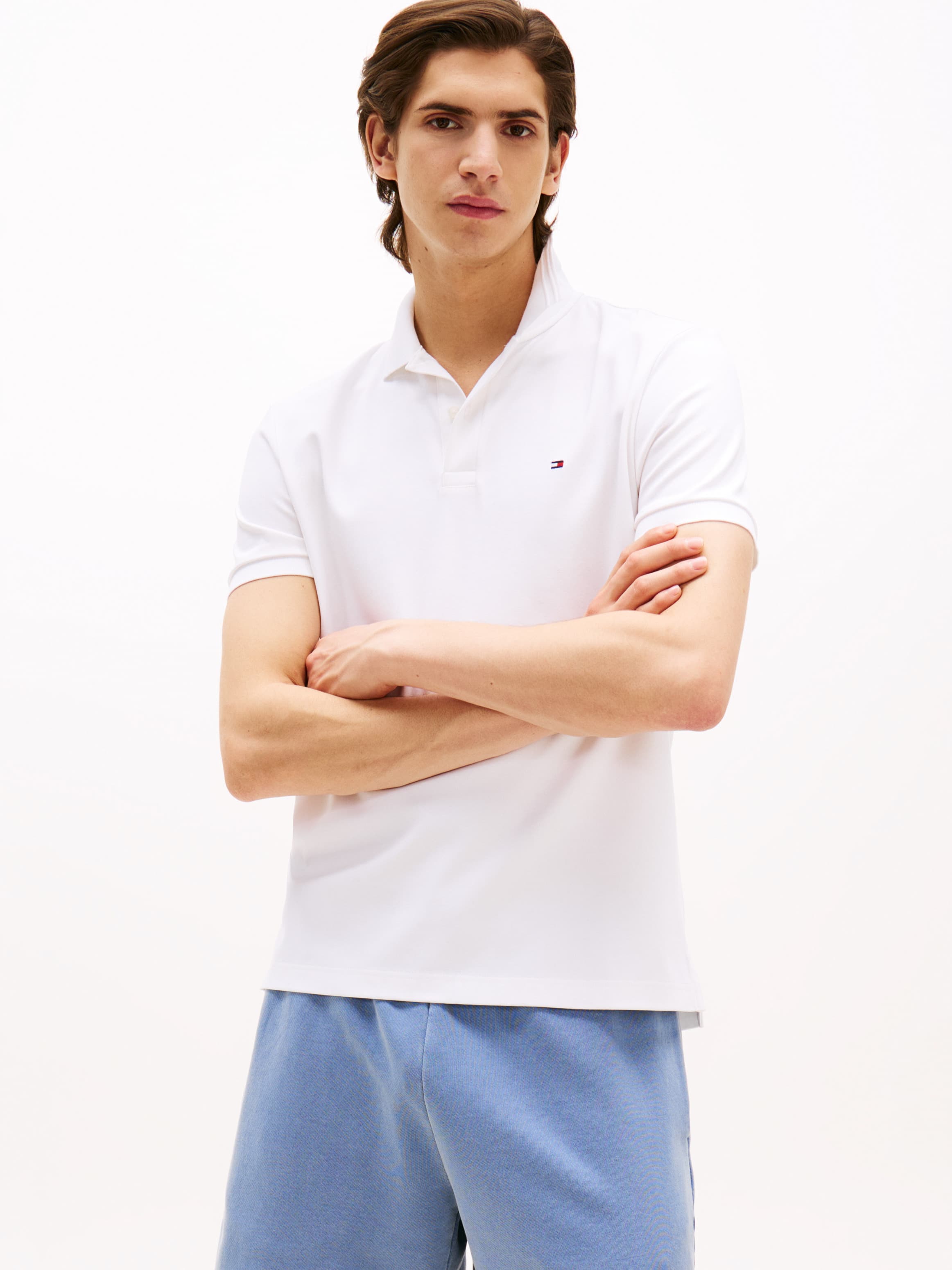 Regular Fit Luxury Interlock Polo T-Shirt