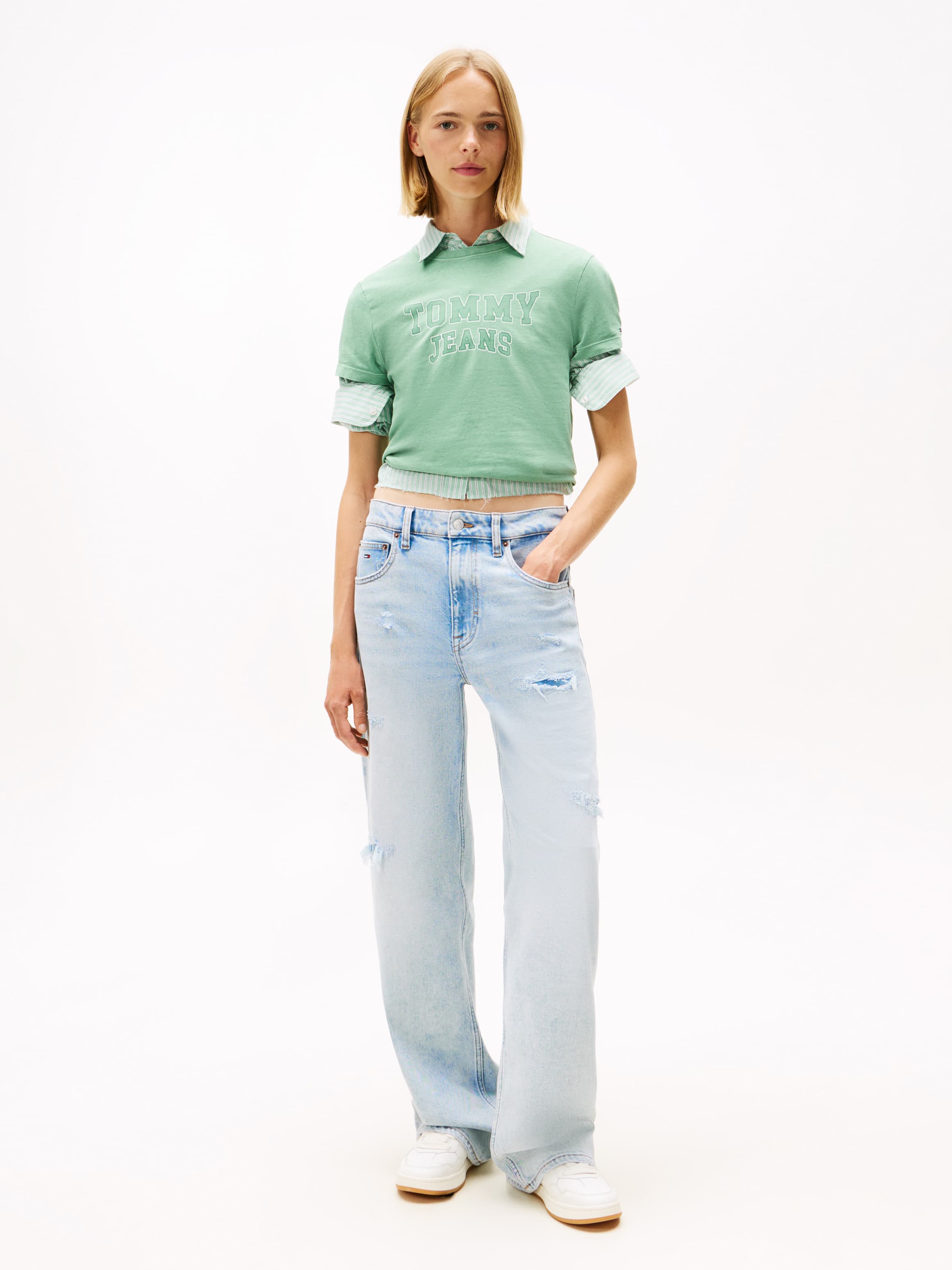 Mia Coolmax Mid Rise Relaxed Jeans
