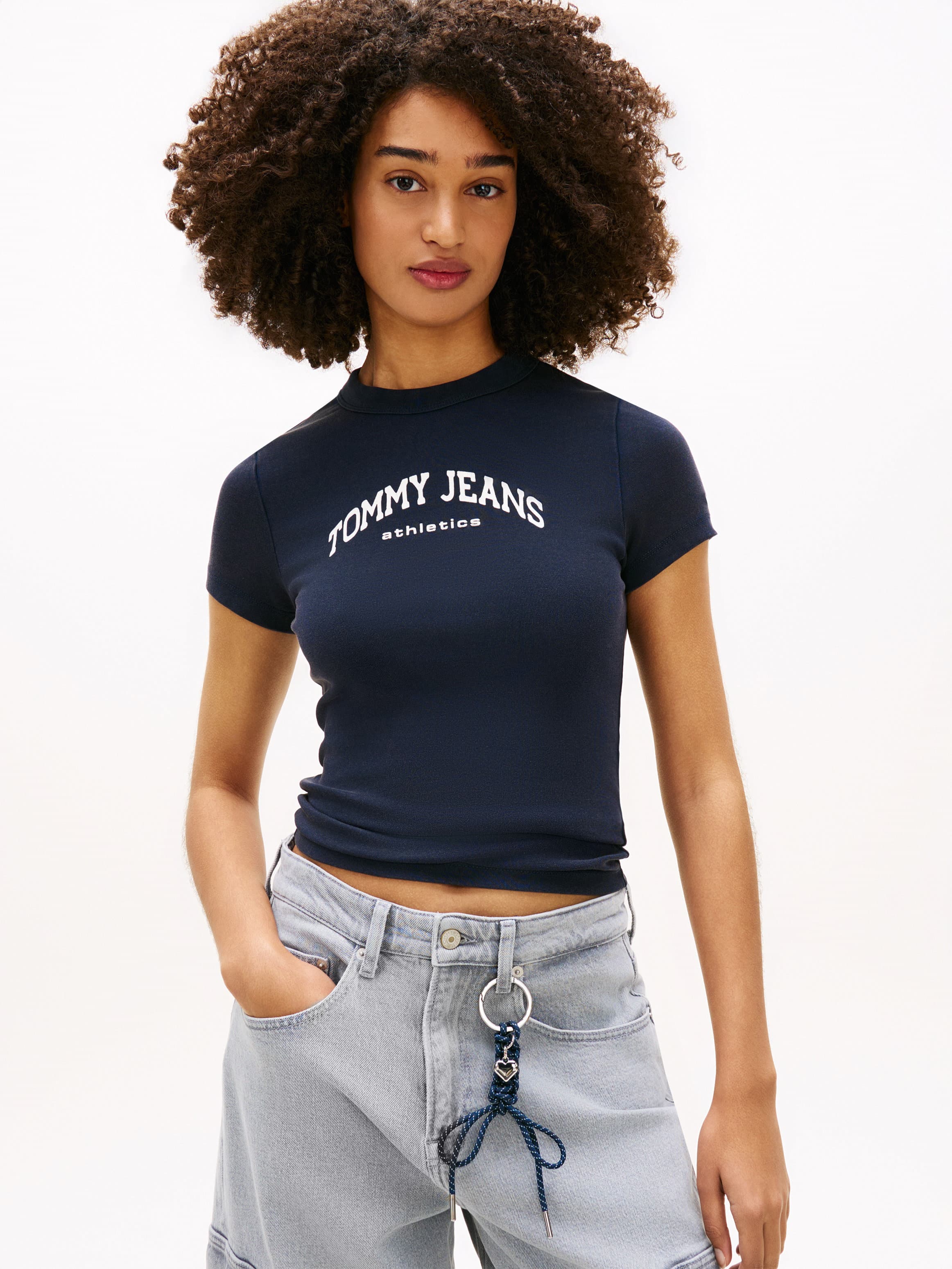 Logo Slim Crew Neck T-Shirt