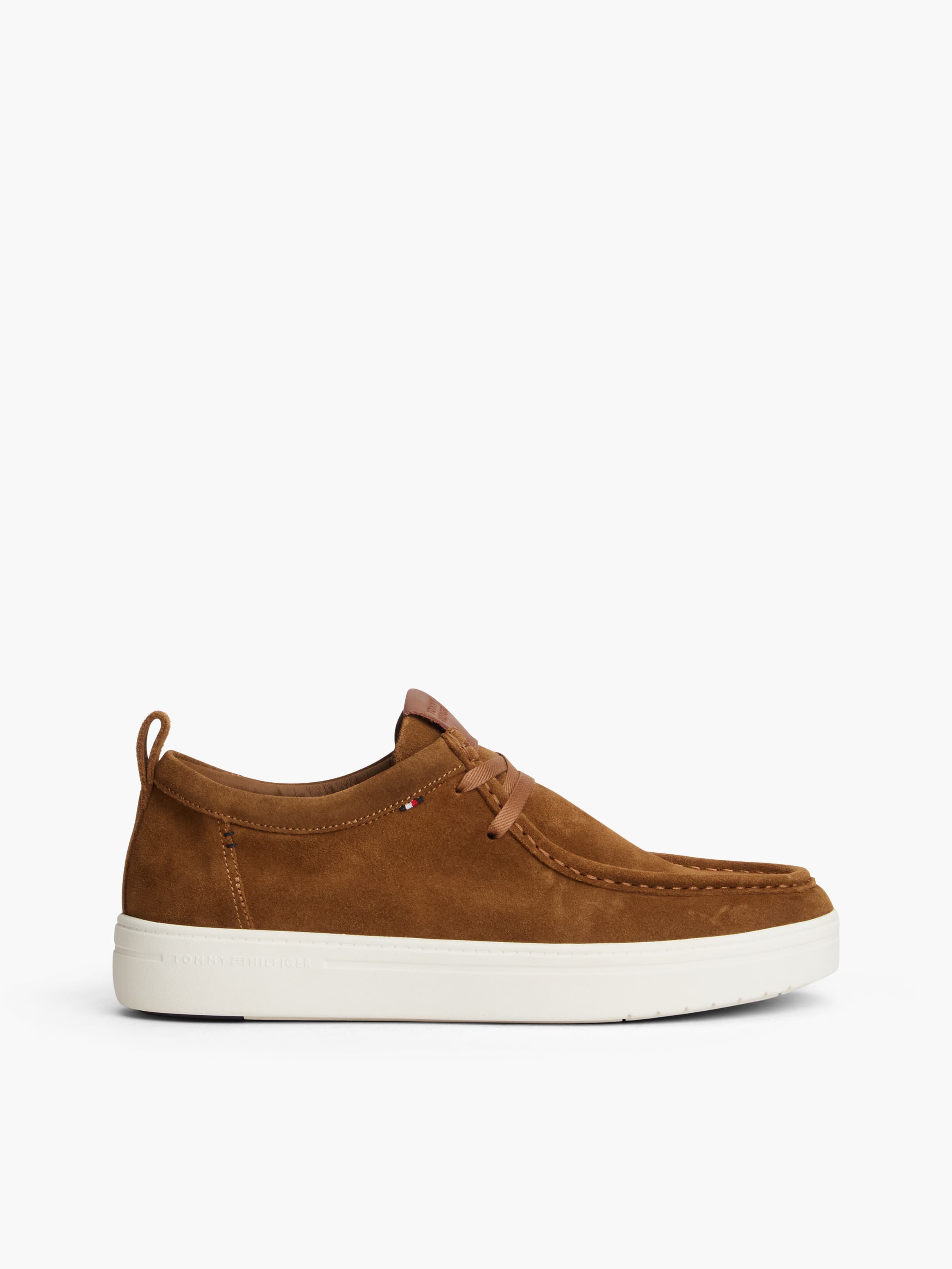 Lightweight Suede Moc Toe Shoes
