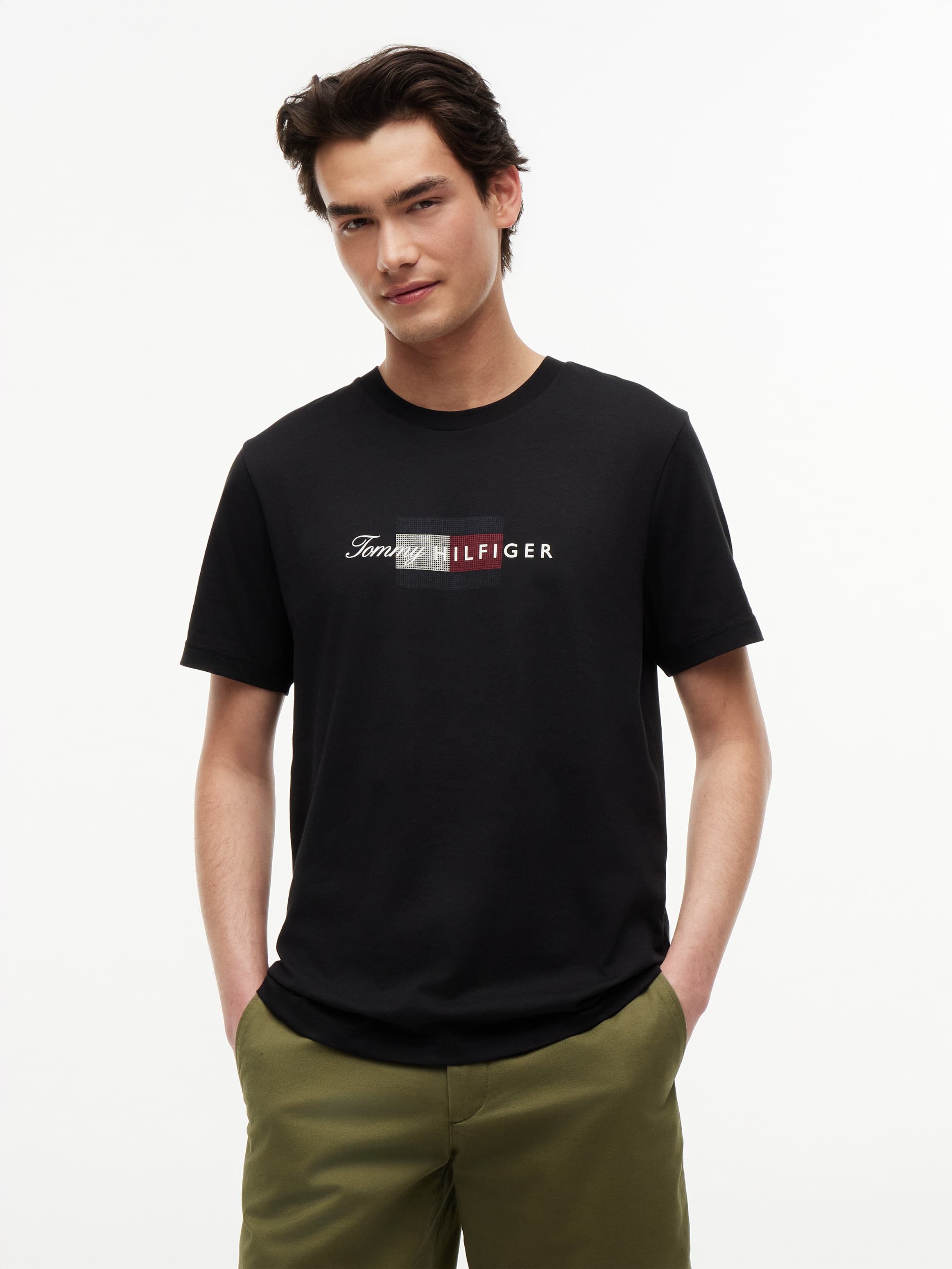 Flag Graphic Jersey T-Shirt